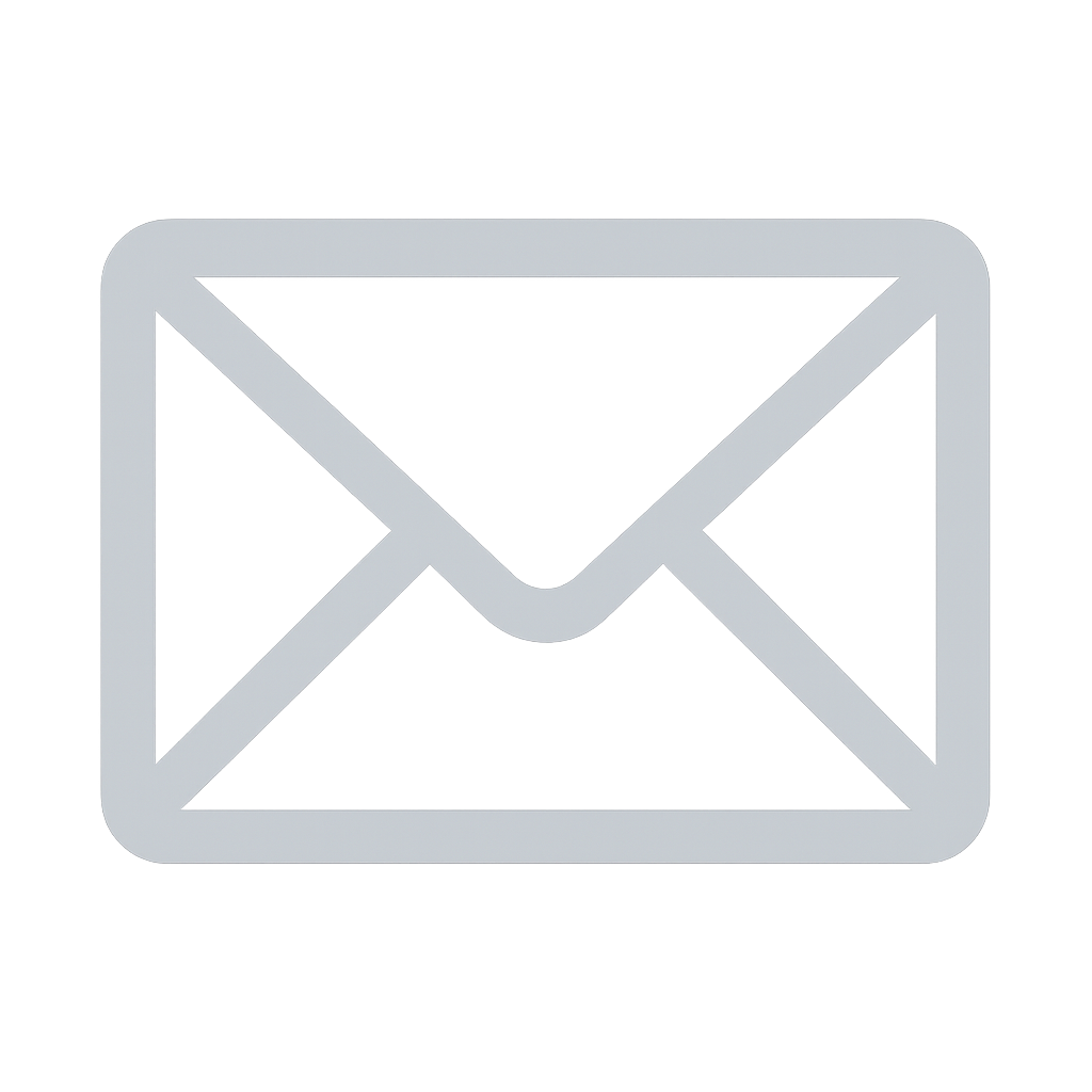 Email icon representing the contact email address of a professional, trustworthy web design agency that creates beautifully branded, mobile-friendly, fast-loading websites designed to generate leads and convert them into paying clients, boosting business profits and ROI.